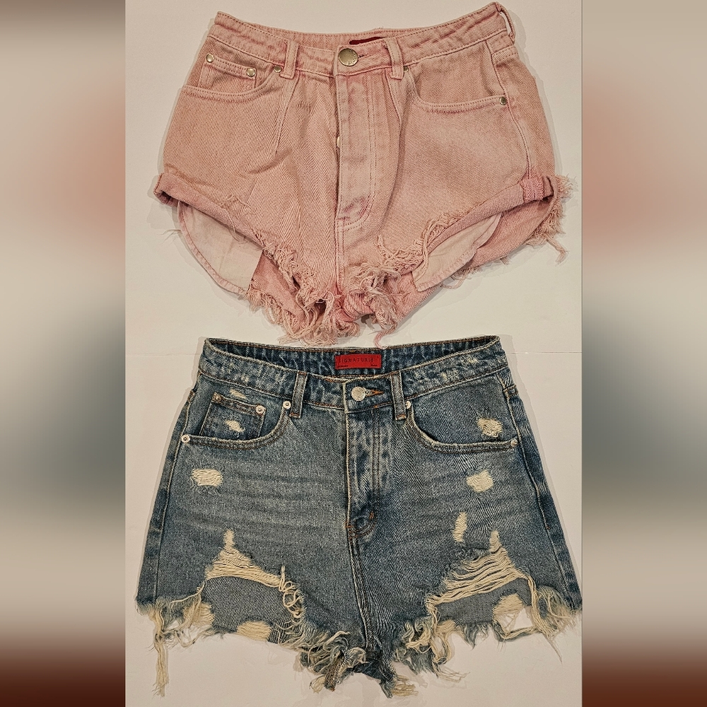 Signature8 Denim Shorts (2 qty) size Small